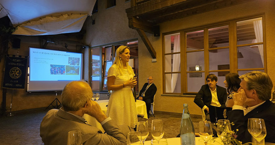 She Leads: inspirierender Vortrag von Elisabeth Oberrauch-Fischnaller
